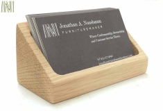 Oregon White Oak Business Card Holder