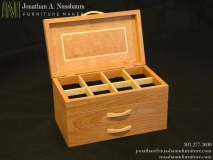 American Cherry & Big Leaf Maple Jewelry Box