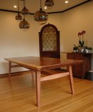 Mid Century Modern Redwood Table